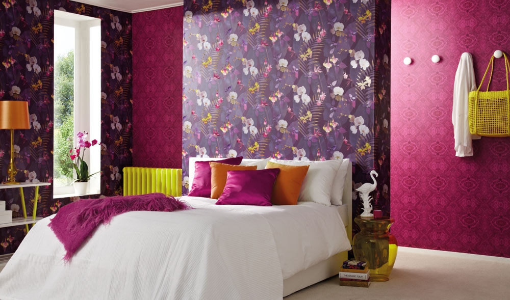 Обои ArtHouse Tropics Collection 690100 фото в интерьере Обои ArtHouse Tropics Collection 690100 фото в интерьере